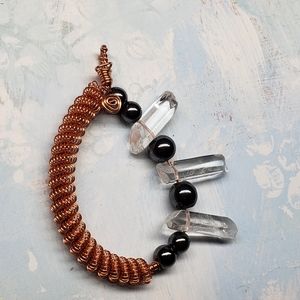 Wire wrapped pendant